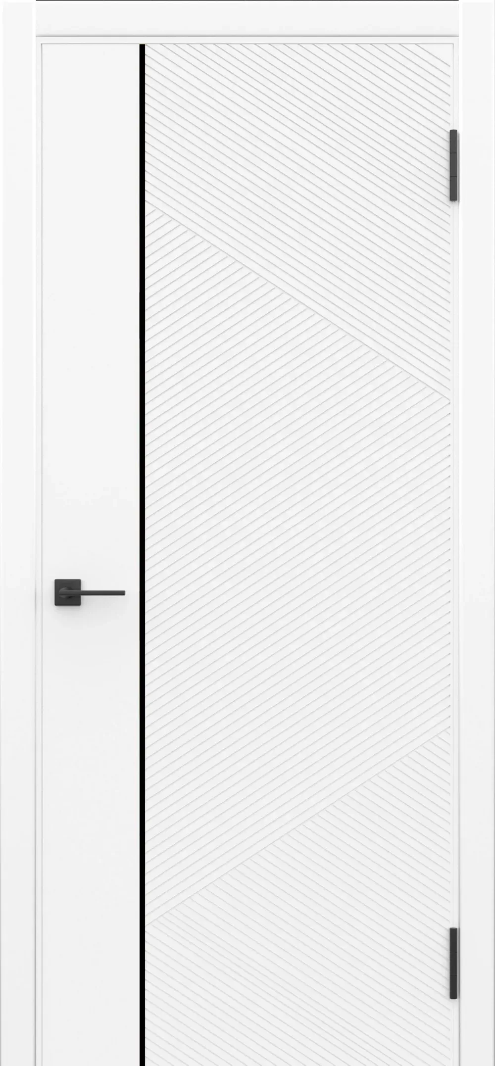 Юркас PM 6 ДГ Айс ABS черная с 2-х сторон молдинг Черный