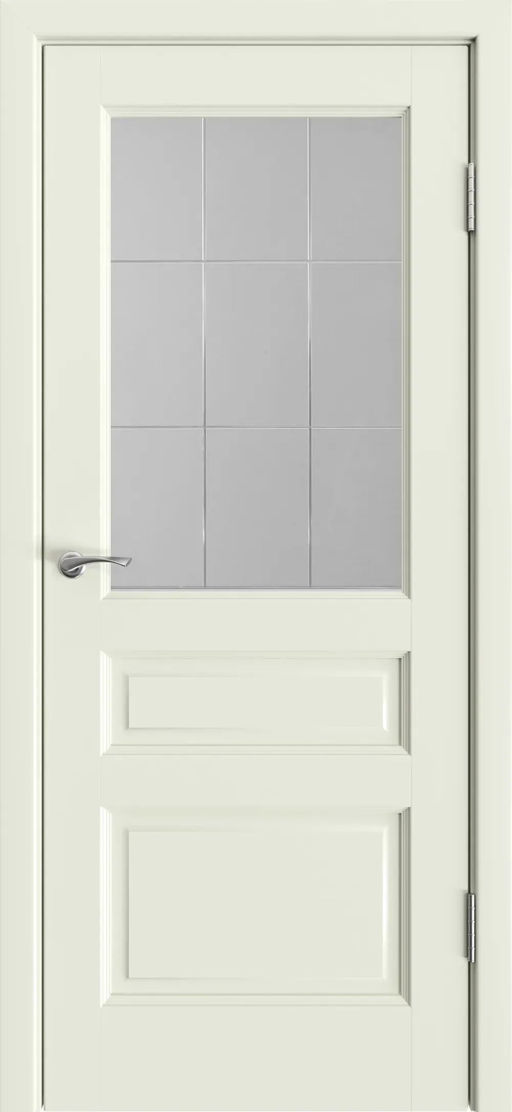 Юркас Венеция м. ДО матовое с фрезеровкой Белый (65)