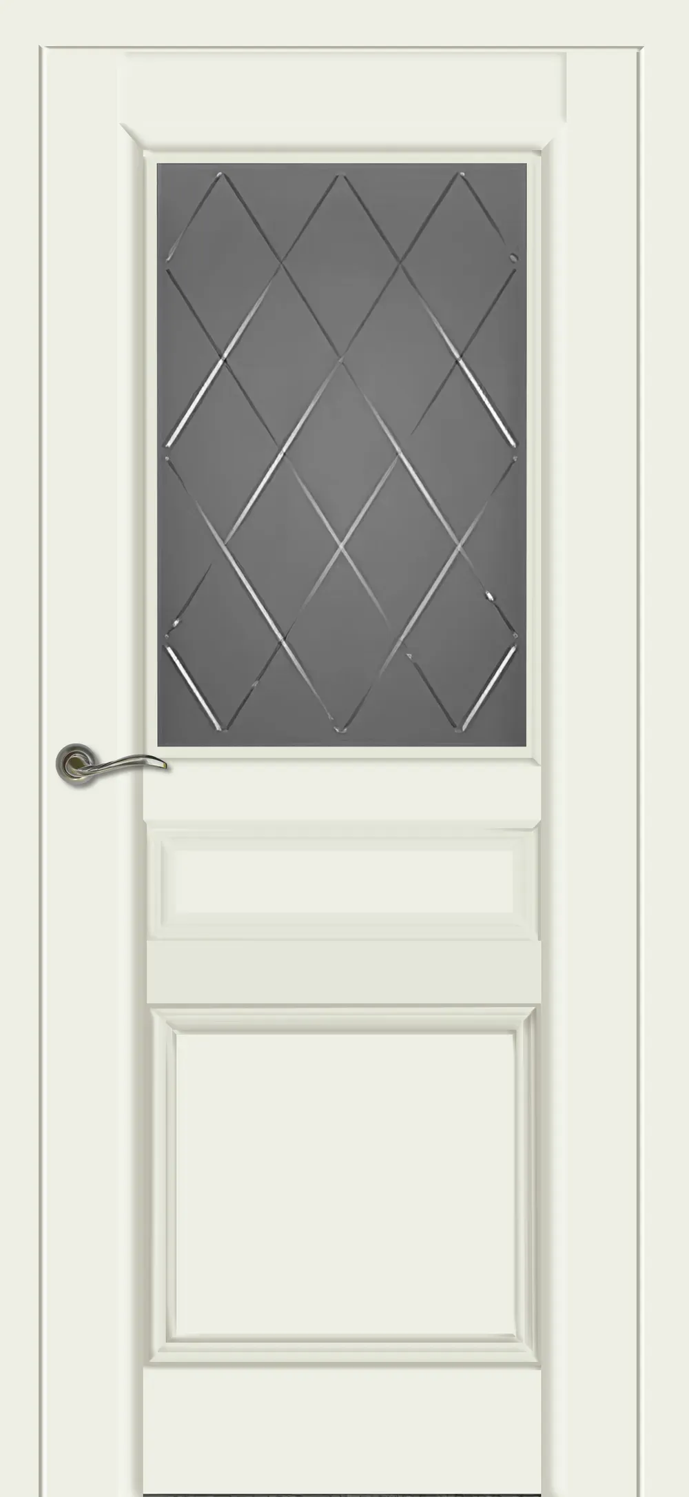 Юркас Валенсия м. ДО графит с фрезеровкой Белый (65)