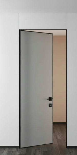 Скрытая реверс черная 201см