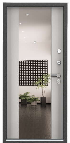 DELTA 100 MP Темно-серый букле графит / ПВХ Бьянко