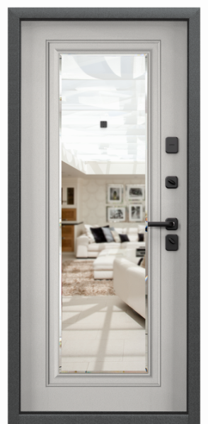 DELTA PRO PP ПВХ Черная шагрень / ПВХ Бьянко