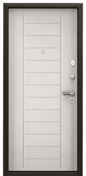 DELTA PRO MP Букле коричневый / ПВХ Дуб белый матовый