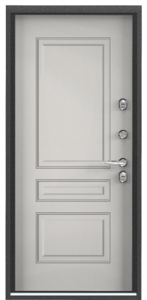 SNEGIR PRO MP Темно-серый букле графит / ПВХ Бьянко