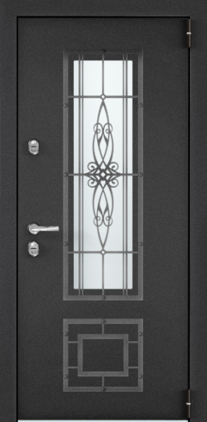 SNEGIR PRO-C MP Темно-серый букле графит / ПВХ Бьянко