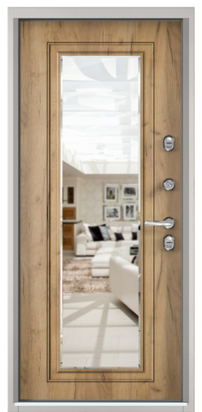 SNEGIR ARCTIC MP Колоре бьянко / ПВХ Дуб крафт золотой