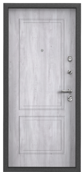 ULTIMATUM PRO MP Темно-серый букле графит / ПВХ Санторини белый