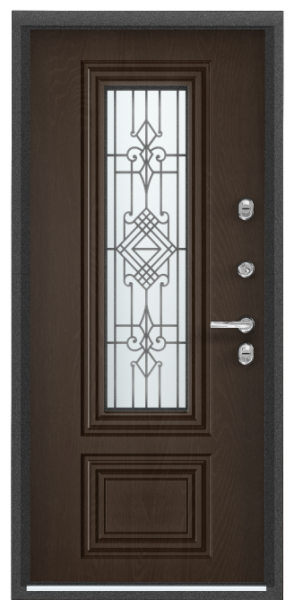 SNEGIR PRO-C PP ФМ Черное дерево / ПВХ Дуб коньяк