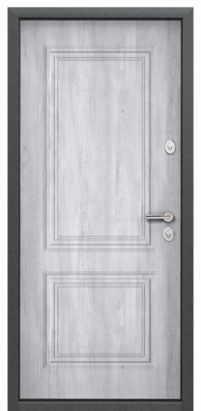 DELTA MP FDL-EI 30 Темно-серый букле графит / ПВХ Санторини белый