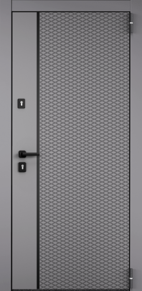 DELTA PP FDL-EI 30 ПВХ Гриджио / Белый (арт. КТ Белый)