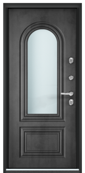 SNEGIR ARCTIC-S PP ЛКП Графит / ПВХ Бетон темный