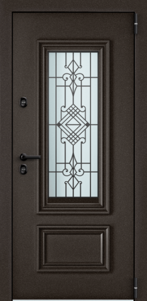 SNEGIR ARCTIC-S MP Букле коричневый / Лиственница белая (арт. ПВХ Лиственница белая)