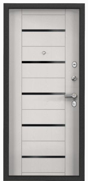 TAU PRO MP Колоре Неро / ПВХ Дуб белый матовый