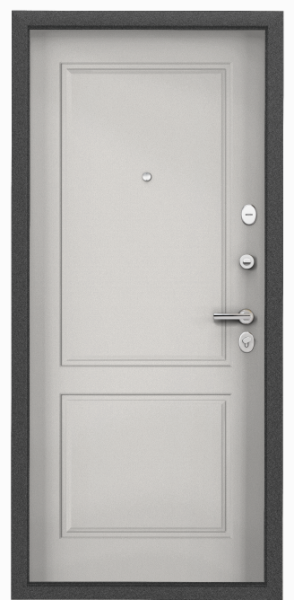 DELTA 100 MP Темно-серый букле графит / ПВХ Бьянко