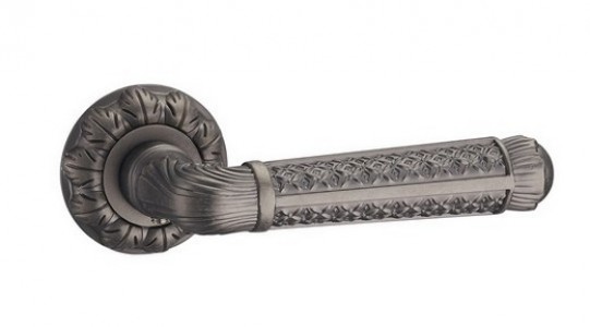 Ручка дверная Сальвия AS (античное серебро)